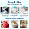 thumbnail image 2 of Colador de Yogur Griego Ultimate de Nylon 2,2 Litros Libre de BPA, 2 of 7