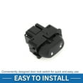 thumbnail image 4 of Interruptor de bloqueo de puerta de automóvil Unique Bargains No.1L2Z14028AB para Ford Excursion Explorer F-150 Plástico Metal Negro, 4 of 6