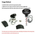 thumbnail image 4 of Steering Wheel Knob Spinners, Universal Spinner Knob Steering Wheel Ball Knob For Heavy Duty, Vans, Pickup Trucks, Semi, Tractors, Sport Steering Wheels-Fan Black Booster Ball, 4 of 7