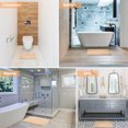 thumbnail image 6 of Jaritto Bathroom Non-slip Mat Bath Mat Chenille Microfiber Floor Rug Soft Machine Washable Absorbent for Shower Toilet 40 x 60 cm /16"x24"(Beige), 6 of 7