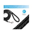 thumbnail image 4 of Correa Mascretta para perro de Nylon para entrenamiento tipo piola de 1.4 metros negro 145 cm Mascretta CDNYLPP1NE, 4 of 4