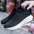 thumbnail image 4 of Women's Slip-On Walking Shoes, Lightweight and Breathable Mesh, Anti-Slip Casual Sneakers, 4 of 13