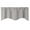 Gray, variant on JeashCHAT Valance Curtains Extra Wide And Short Window Treatments Kitchen Living Bathroom