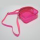 thumbnail image 2 of Bolso De Hombro Bolso Bolso bandolera transparente Mujer Mini Jelly Clear Phone Purse (Rose Red), 2 of 5