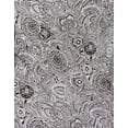 thumbnail image 3 of NY Collection Womens Printed Button Up Shirt, White, Plus Size, 2X, 3 of 3