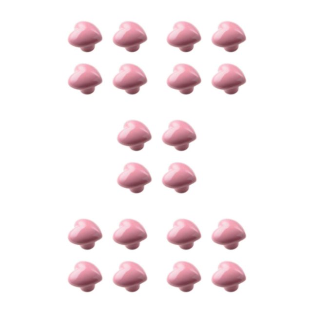 Guardoinrt 4pcs Unleash Creativity With These Unique Cabinet Knobs Sleek Appearance pink 5Set