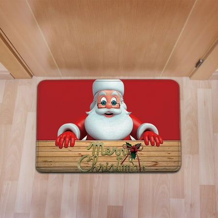 

Moocorvic Clearance Christmas Cartoon Home Door Mat Absorbent Mat Living Room Kitchen Floor Mat
