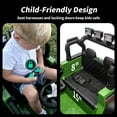 thumbnail image 5 of Hikiddo 12V Kids Ride on Toys Truck, Electric Ride on Car for Kids Boys w/ Remote, Bluetooth - Army Green, 5 of 9