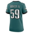 thumbnail image 3 of Women's Nike Thomas Booker IV Midnight Green Philadelphia Eagles Team Game Jersey, 3 of 7