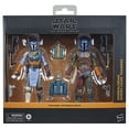 thumbnail image 2 of Star Wars The Black Series Mandalorian Shriek-Hawk Trainers Action Figure (6”) 2-Pack, 2 of 10