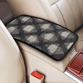 thumbnail image 3 of Car Handrails Box Pad 12.6 X 7.5 In Waterproof Non-Slip Wear-Resisting Durable Breathable Strong Tensile And Tensile Stretch Argyle Plaid Dimgray_40978_4, 3 of 7