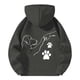 thumbnail image 4 of WILLBEST Sudaderas En Pareja Sudadera con Capucha Casual con Estampado De Cachorro Adorable para Otoño e Invierno Moda Cómoda Sudadera Holgada Mediana​​, 4 of 4