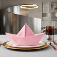 thumbnail image 2 of REGALWOVEN 12 Pack Cloth Napkins, Washable and Reusable Table Dinner Napkins for Home, Restaurant, Weddings, Event, and Parties Pink 18x18inch, 2 of 6