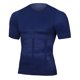 thumbnail image 1 of Hombres Adelgazando Compresión Fitness ABS Portátil Gimnasio Cuerpo Shaper Blue L Sunnimix Cuerpo Shaper para hombres, 1 of 8