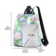 thumbnail image 3 of FORMRS Women's Travel Backpack Purse Anti-Theft Hidden Pockets Casual Shoulder Bag, Blue Floral, 3 of 7