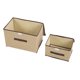 thumbnail image 3 of Organizador de almacenamiento de ropa plegable, caja de almacenamiento de ropa multifuncional no tejida con tapa, color blanco, 6 uds., 3 of 10