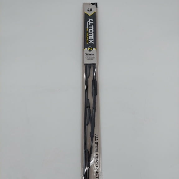 AutoTex M5-26 M5 Traditional Metal Windshield Wiper Blade - 26" (Pack of 1)