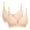 Khaki, variant on Bras That Cover Side And Back Fat Wireless Bras For Women Minimizer Bras For Women Comfortable Bras For Women Bras For Women Full Coverage Black M