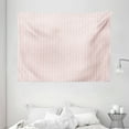 thumbnail image 1 of Retro Tapestry, Pastel Squares with Polka Dots Geometrical Symmetrical Checked Tile Pattern, Wall Hanging for Bedroom Living Room Dorm Decor, 80W X 60L Inches, Baby Pink White, by Ambesonne, 1 of 2