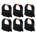 thumbnail image 1 of PrinterDash Compatible Replacement for Vertex 810 Black/Red Time Clock Printer Ribbons (6/PK) (VEX021010BR), 1 of 8