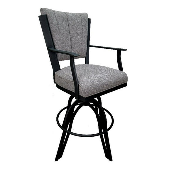 Swivel Tilt Counter 26" Metal Bar Stool Montana on A Base