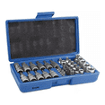 thumbnail image 1 of Juego De Dados Y Puntas Bloosom  3/8 Torx, 34 Pz, Kit Master Azul, 1 of 4