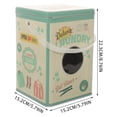 thumbnail image 5 of KAKOWELY Laundry Powder Container Laundry Detergent Bucket Iron Washing Powder Storage Holder Reusable Detergent Container With Lid8.78"X5.98"X5.98", 5 of 5