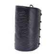 thumbnail image 1 of Minnieouse Viking Bracers Arm Cuff Wolf Muñequera Muñequera para Cosplay Mujeres Negro Type3, 1 of 1