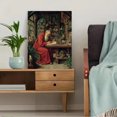 thumbnail image 5 of Antique Alchemist Monk Canvas Print Wall Art, Vintage Study Decor for Home Office Living Room Bedroom Dorm, 5 of 8
