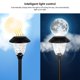 thumbnail image 3 of Solares De Camino, Luz De Estaca De Jardín, Encendido Automático, Lámpara De Iluminación De Paisaje Impermeable Con Energía Solar Para Camino, Césped, Patio 2 Luces Vogacara HA041208-01, 3 of 6
