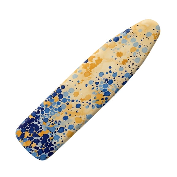 HELLHERO Ink Wash Printing Design Ironing Board Cover with 3 Hook and Loop Fastener Strap Lightweight & Breathable Soft Fabric for Women Gifts Table Top