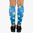 thumbnail image 4 of Aliens Compression Leg Sleeves S/M / Blue, 4 of 4