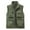 Army Green, variant on UVEASISHA Outdoor Hiking Vest for Men Big and Tall Cargo Vest Multi Pocket Sleeveless Zip up Jackets Lightweight Quick Dry Work Waistcoat Army Green XL