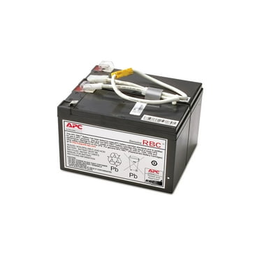APC Replacement Battery Cartridge #109 - UPS battery - 1 x battery - lead acid - charcoal - for P/N: BN1250LCD, BR1200G-JP, BR1200LCDI, BR1500LCD, BR1500LCDI, BX1300LCD, BX1500LCD