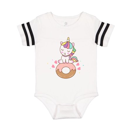 

Inktastic Unicorn Doughnut Gift Baby Boy or Baby Girl Bodysuit