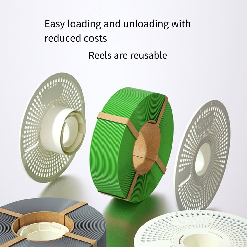 High Strength ABS Filament Spool, Removable Design Easy To Assemble For Space Saving, Ideal For 3D Printer Refills