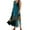 Dark Blue-5, variant on TJAZFJPA Plus Size Black Dress Women's Round Neck Casual Coconut Print Cuffless Pocket Long Tank Dress Smocked Dresses for Women Dresses Women