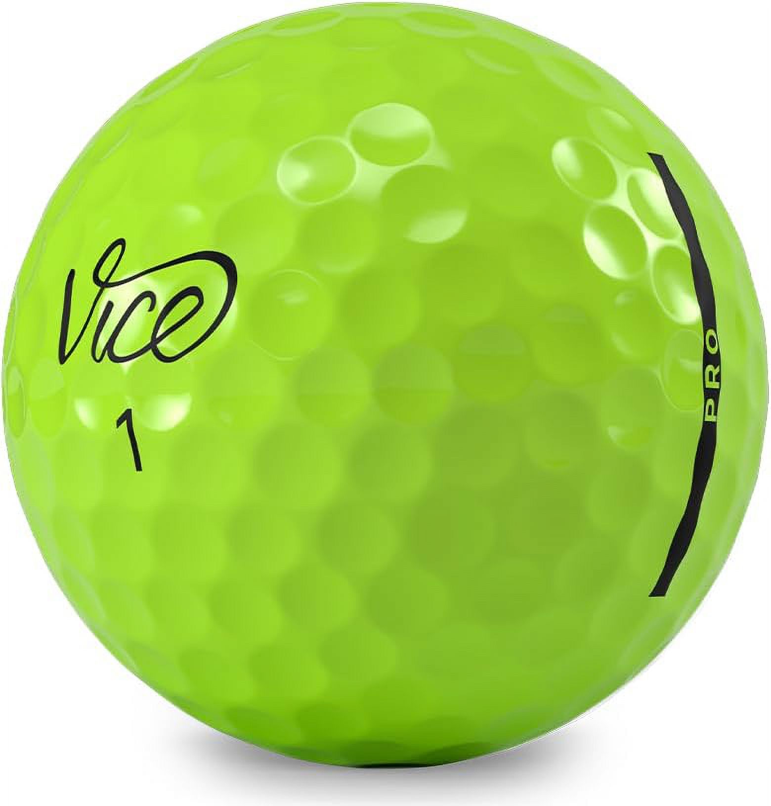 Vice Pro Golf Balls Neon Lime 12 pack