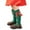 D-Green, variant on Zwiiyzr Little Girls Knee High Socks Kids Long Socks with Bow Ruffle Stocking for 3-12 Years Old Kids Girl Gifts for Christmas Green