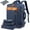 Dark Blue, variant on LOVEVOOK College School Backpack Men Women, 40L Expandable Carry On Luggage Set Airline Approved, Large Waterproof Suitcase Weekender Overnight Bag-Grey