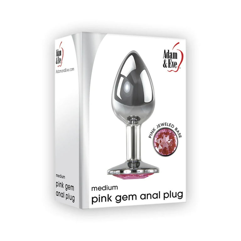 Adam & Eve Pink Gem Anal Plug Small