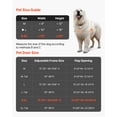 thumbnail image 6 of VEVOR Dog Door for Sliding Glass Door, 75 7/8 to 80 11/16 in Adjustable Height, Aluminum Alloy Frame with Rotating Hinges, Lock Design, 13 5/8 x 23 5/8 in Flap, Sliding Glass Pet Door for Renters, 6 of 9