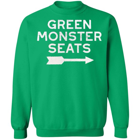 Green Monster Seats Crewneck Sweatshirt