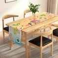 thumbnail image 3 of Summer Beach Table Runner Flip Flops Seaside Themed Birthday Seasonal Holiday Party Kitchen Dinning Room Home Decoration (13.8" x 71"), 3 of 5