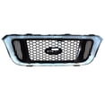 thumbnail image 3 of VioziteGam Grille Front Side Black Bumper Grill Honeycomb Insert Crew Painted for Ford for Ranger Edge/XL/XLT 04-05 4WD EAO-5724 FO1200460, 3 of 5