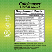 Colcleanser by Alfa Vitamins® Helps Colon Cleanse, Detox, Supports Weight Loss - 100 Capsules