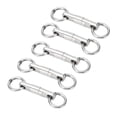 thumbnail image 4 of Pivoteurs 5 Pcs/lot Connecteur d'Hameçon de Pêche en Acier Inoxydable Type Colonne Anneau, 4 of 7
