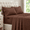 Brown, variant on Queen Size Sheet Set, Soft Microfiber 4 Piece Hotel Luxury Bed Sheets with Deep Pockets, Embroidered Pillow Cases, Side Storage Pocket Fitted Sheet, Flat Sheet (Gray)
