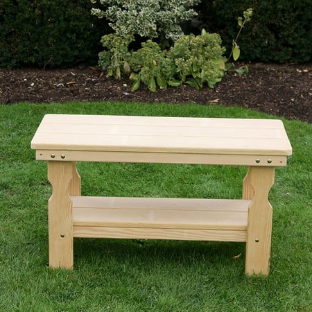 Amish Heavy Duty Pressure Treated Coffee Table Unfinished Amish Heavy Duty Pressure Treated Coffee Table Unfinished