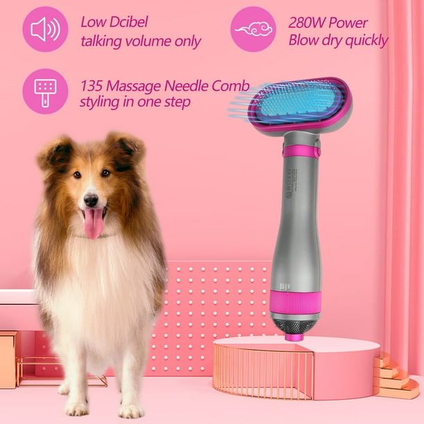 Oneisall Pet Hair Dryer 3 in 1 Professional Pets Dryers + Dog 